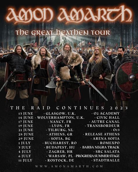 TOUR — Amon Amarth